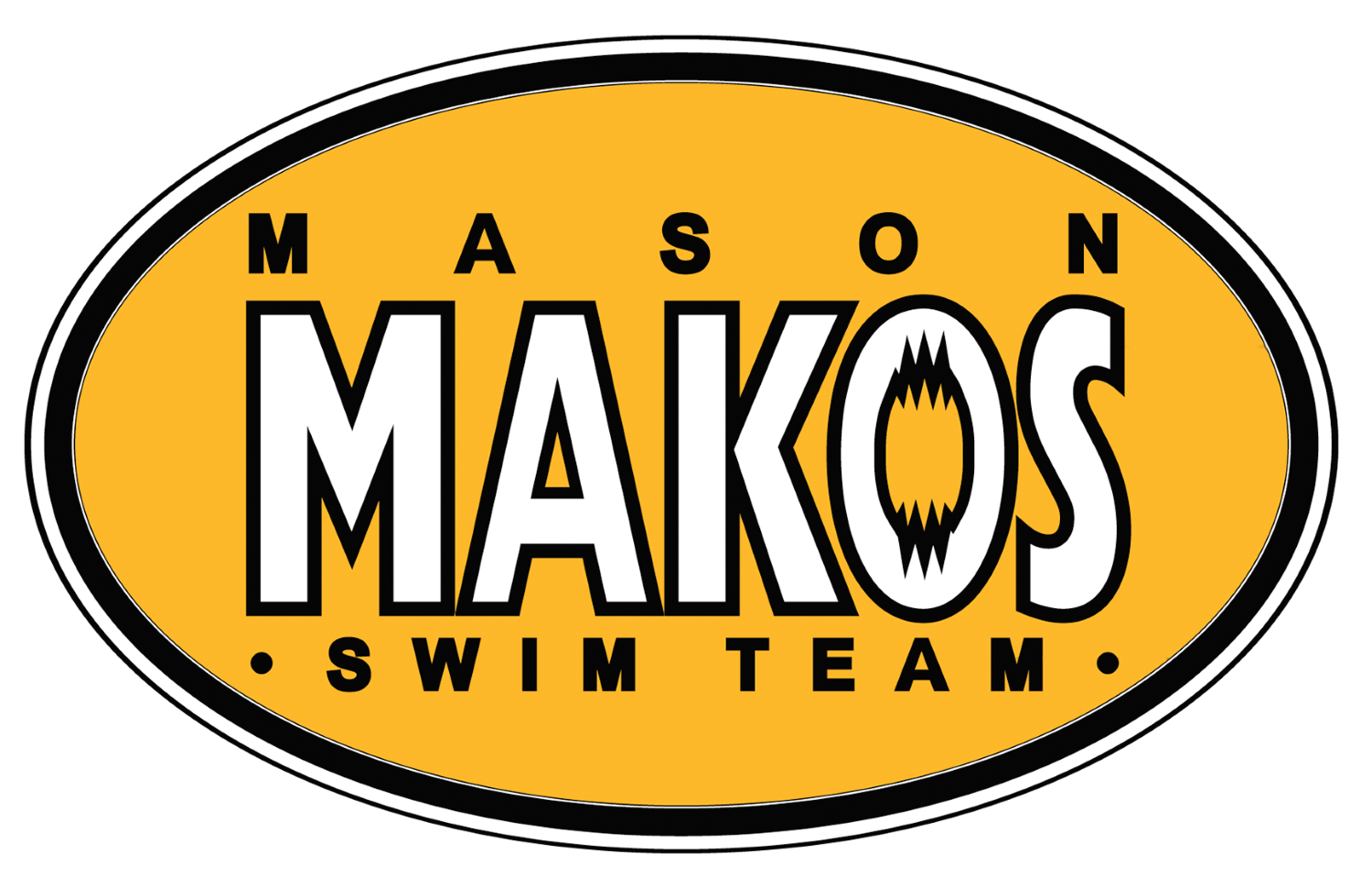 Mason Makos Swim Team logo