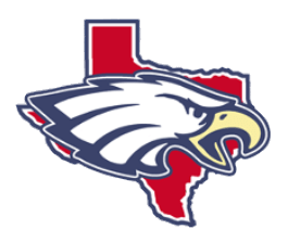 Eagle Swimming, Gulf / Texas, logo