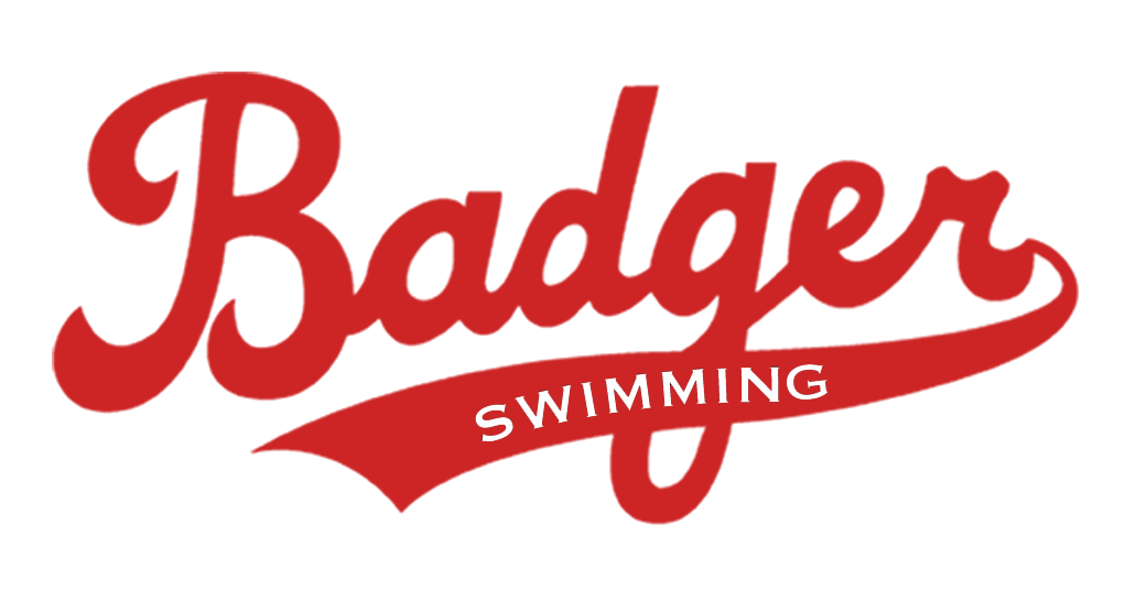 Red-Badger-Swimming Badger Swim Club logo