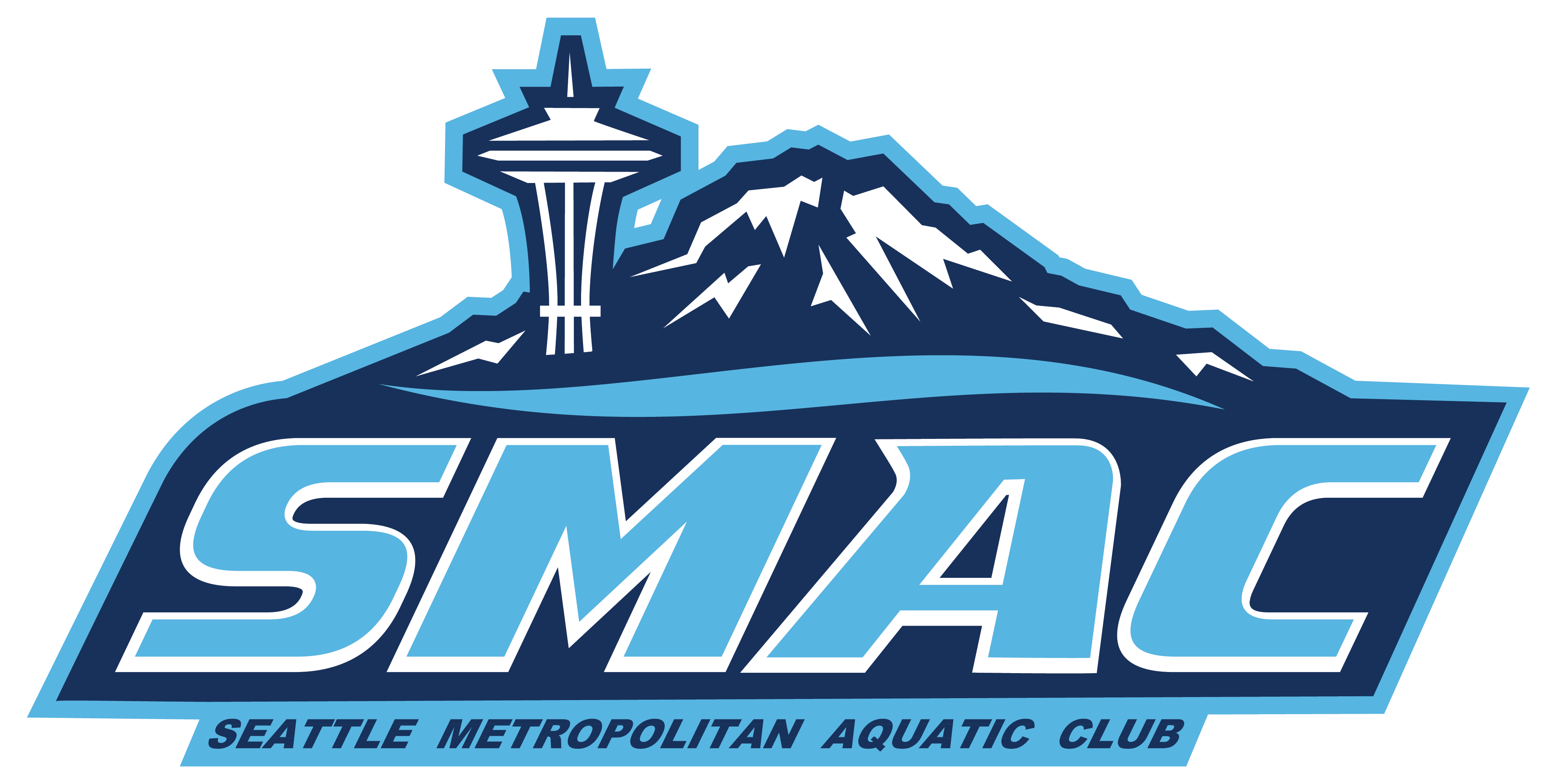 smacbluewhite_001990 Seattle Metropolitan Aquatic Club logo