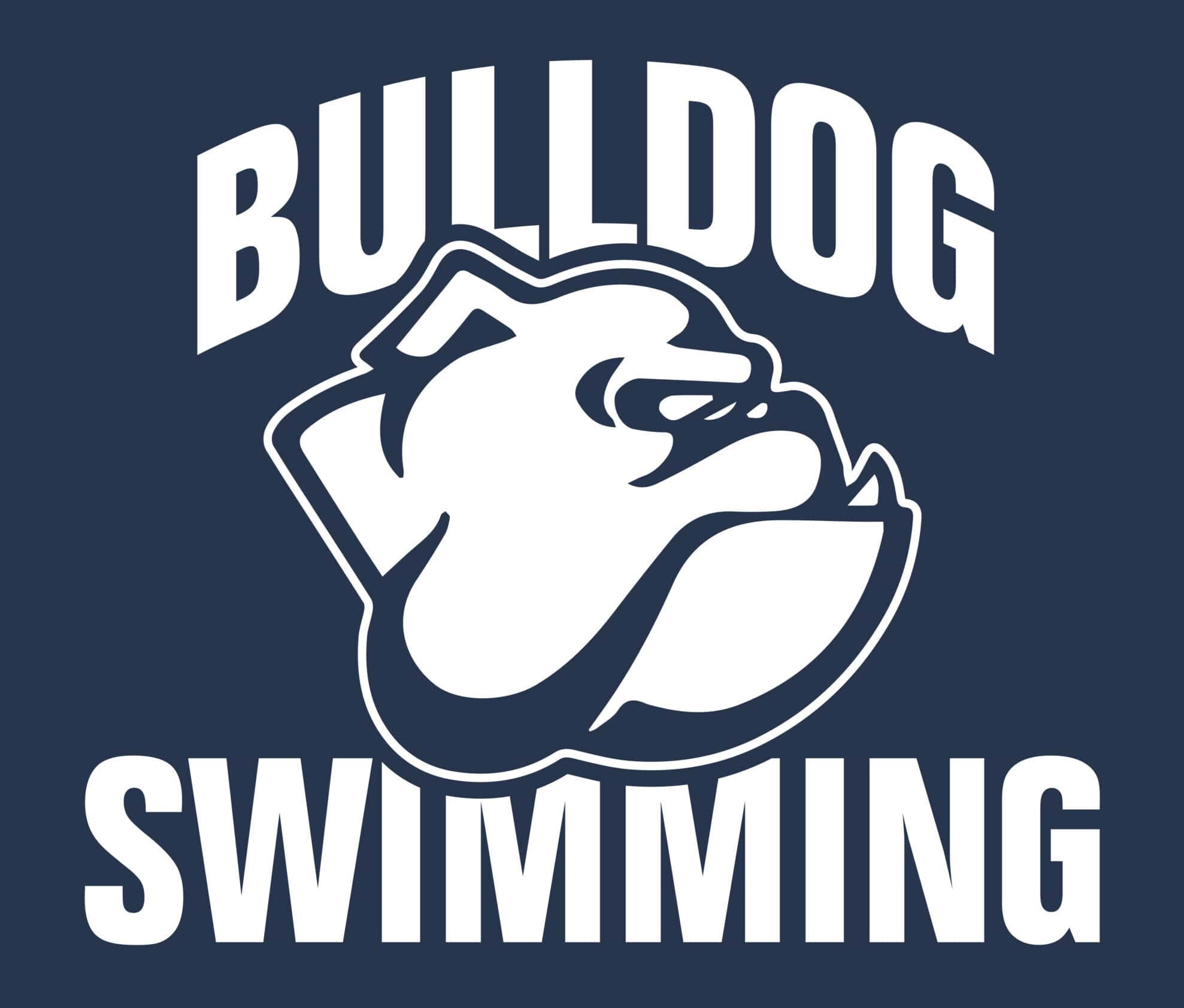 Bulldog Swimming logo