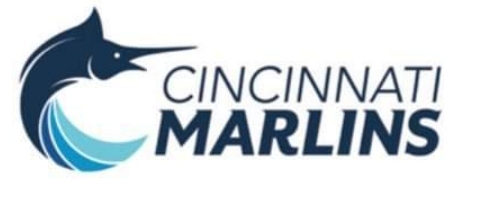 Cincinnati Marlins horizontal logo