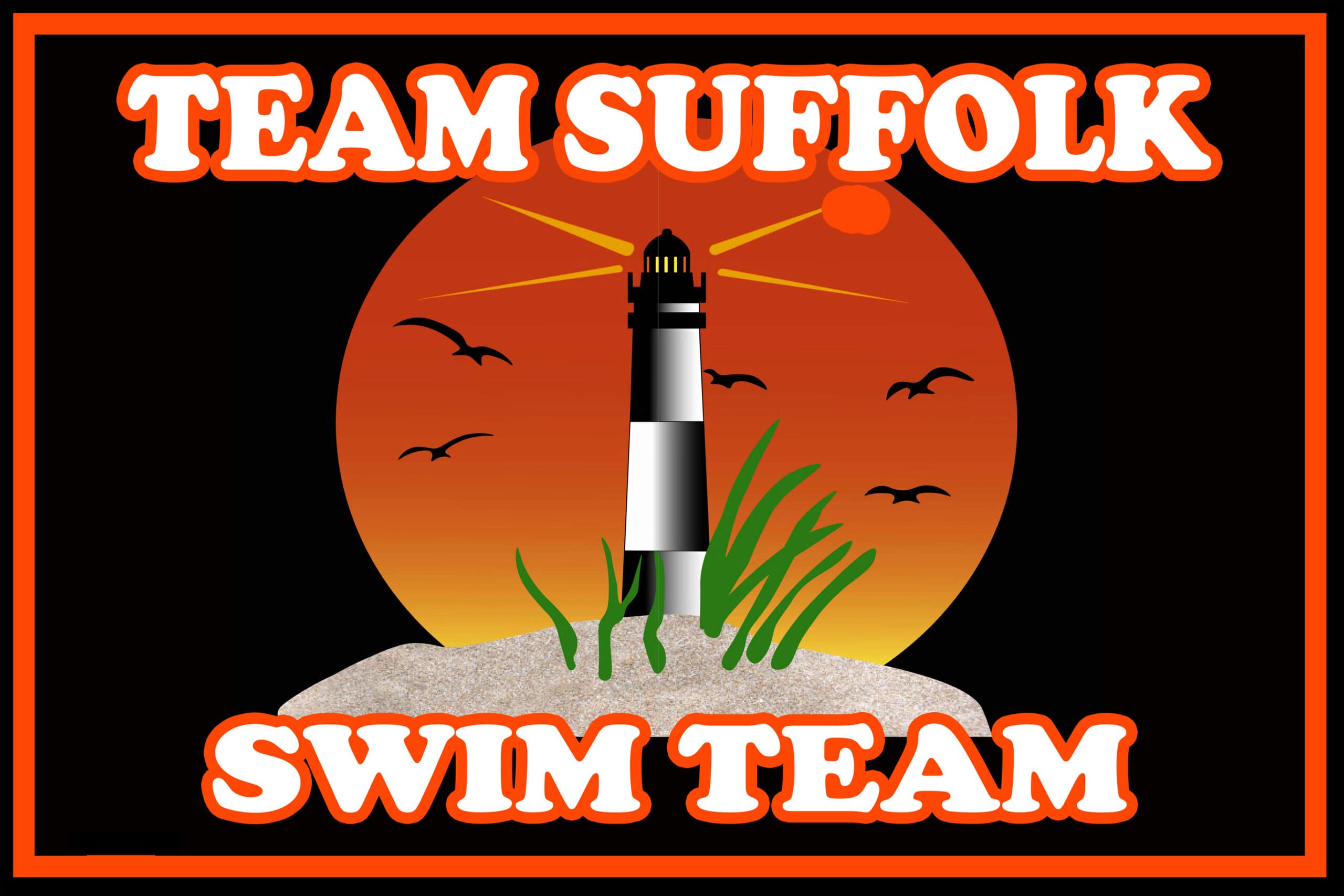 Team Suffolk Swim Team Logo