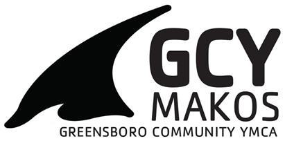 Greensboro Community YMCA swim Team logo