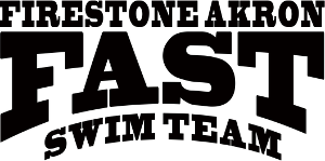Firestone Akron Swim Team, FAST, logo
